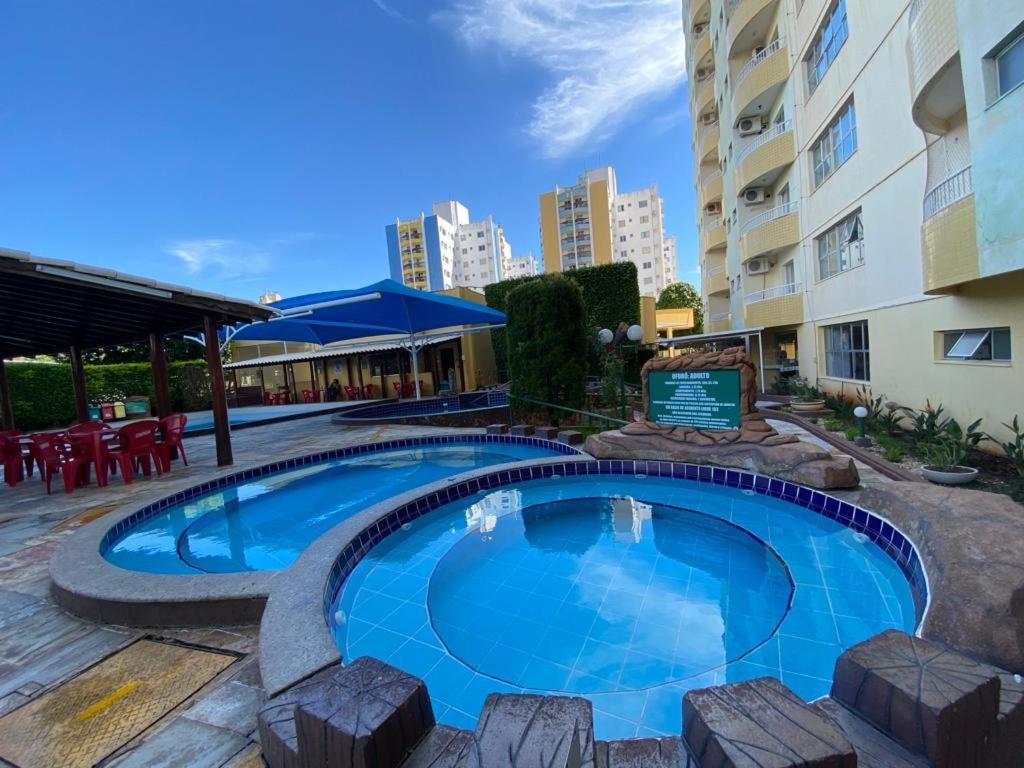 Flats Proximo Ao Shopping Singapura - Descer Com Bebidas O Park Aquatico 711 公寓