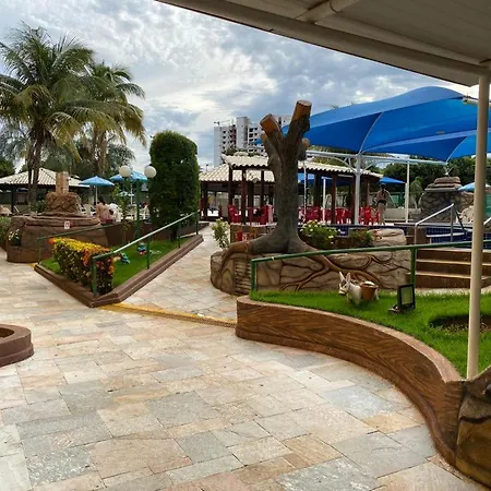 Flats Proximo Ao Shopping Singapura - Pode Descer Com Bebidas Para O Park Aquatico 711 Caldas Novas Exterior foto